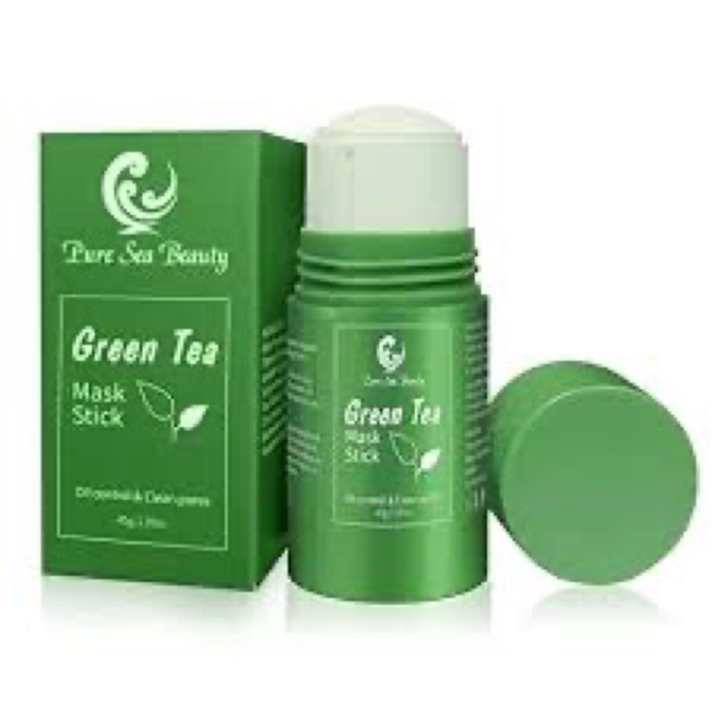 Green tea mask stick for women or men